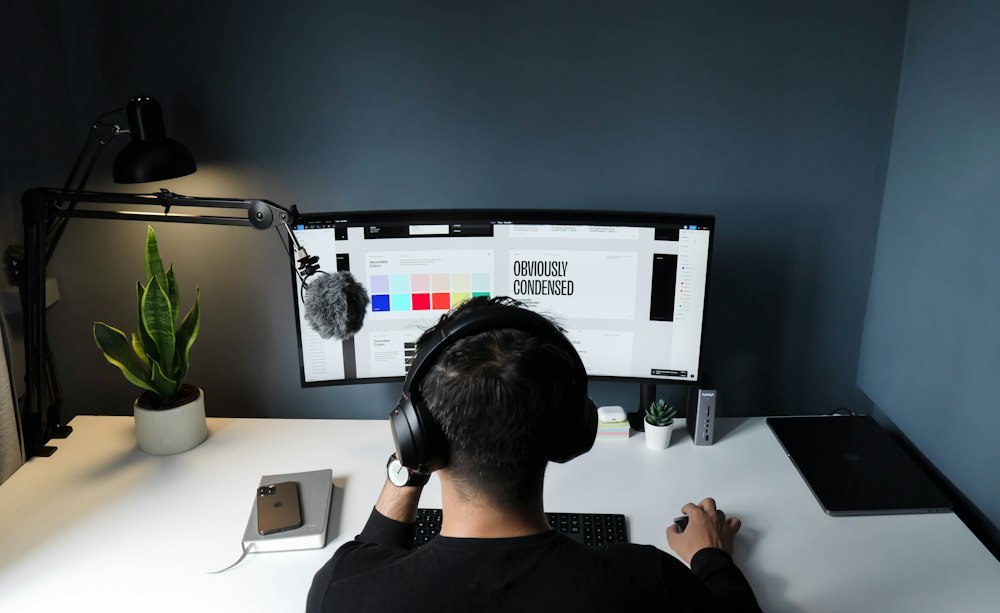 Designer at work